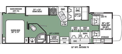 Forest River Forester Bunkhouse Drivable vehicle in Acworth