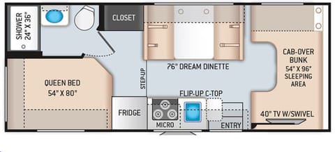 2021 Thor Motor Coach Quantum SE22 Drivable vehicle in Draper