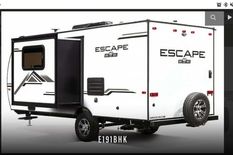 2021 K-Z Escape 191BHK-Orangeville Tráiler remolcable in Orangeville