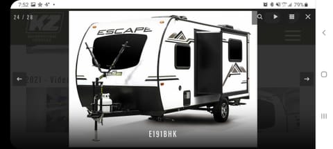 2021 K-Z Escape 191BHK-Orangeville Rimorchio trainabile in Orangeville