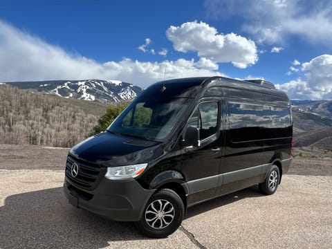  12 passenger Mercedes Sprinter Van Rental in Colorado. Denver Airport DEN, Eagle Vail Airport EGE, Aspen Airport, Vail, Beaver Creek, Breckenridge