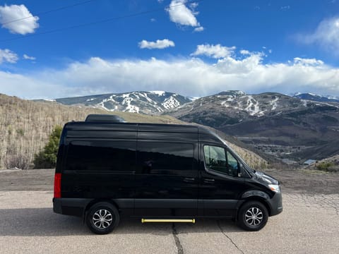 12 passenger Mercedes Sprinter van rental. Denver International Airport DEN, Eagle County Vail Airport EGE, Aspen Airport, Vail, Beaver Creek Colorado