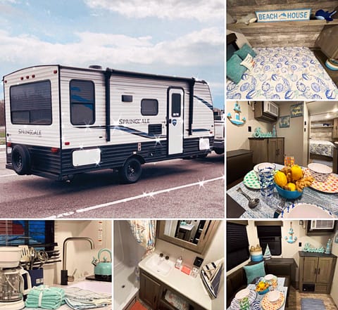 Amazing travel trailer “Lord of the seas’ is ready to adventures! We take care about everything for you. Enjoy your travel with out trailer!