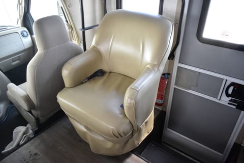 Comfy chair for the back seat driver