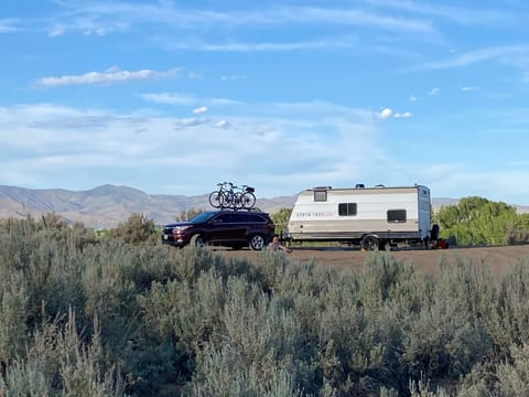 Boondocking with a view!