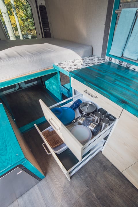 Aspen Custom Vans 'Boxcar' - 2019 Promaster Campervan for a Couple! Campervan in Basalt