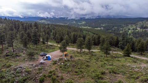 This beautiful, free campsite is a 30-minute drive from our home.