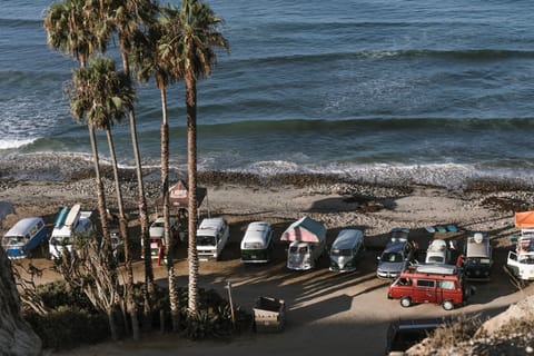 Down at San-O for the annual “Big Wednesday” VW event. Skip work and surf!