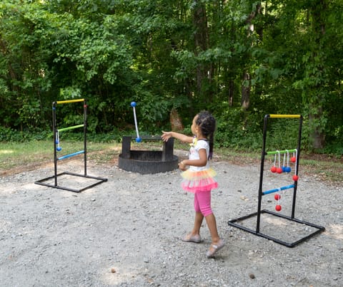 We also include an outdoor ladder toss game.
