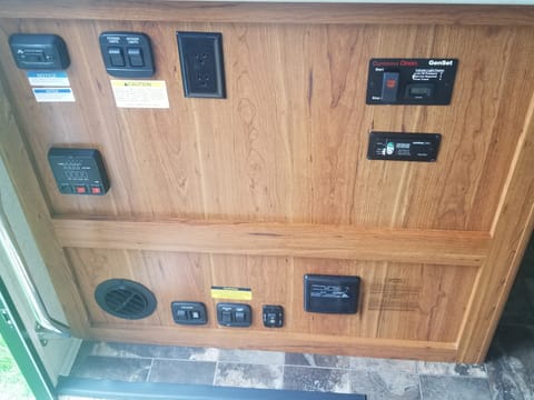 Control panel.