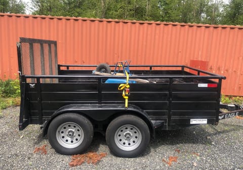 2018  Eagle Utility Trailer (2 5/8" hitch) with brakes (6' X 10') with Ramp Rimorchio trainabile in Mercer Island