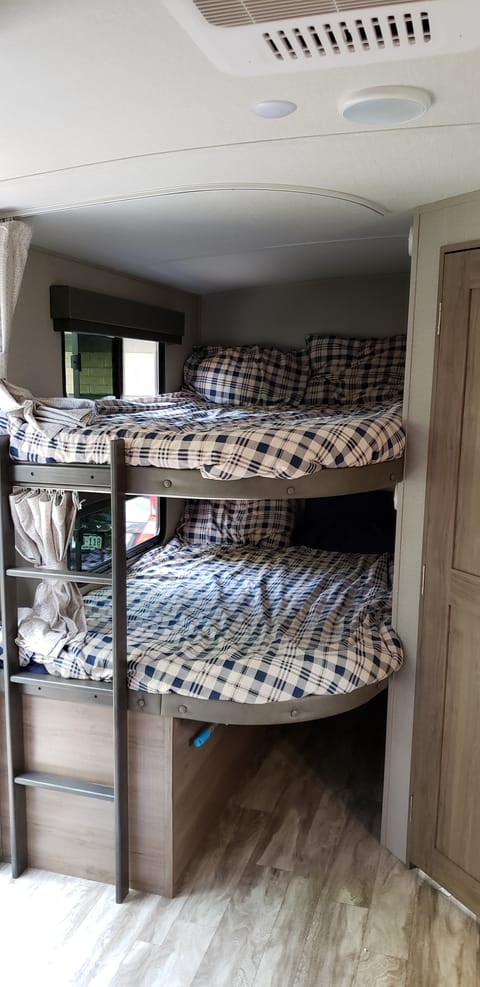 Double over Double beds Sleeps 4