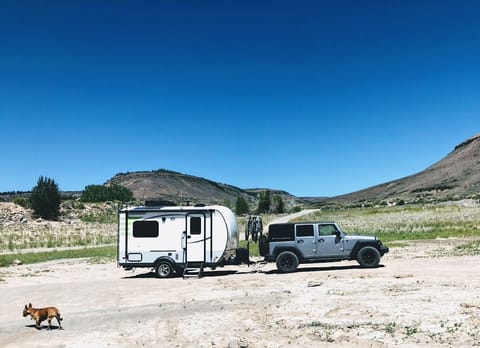 Lightweight and fun - we love using the Go Slow at developed campgrounds so we can take advantage of all the amenities, but she can boondock, too!