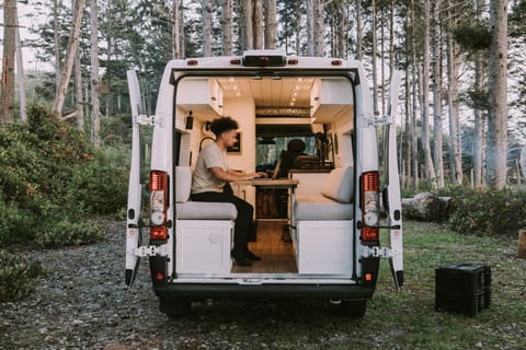 Noma Vans | Luxury Campervan | WiFi | Full Kitchen | Full Bathroom Vehículo funcional in Seattle