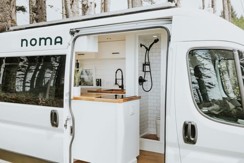 Experience glamping at its finest: Full kitchen, full bathroom, unlimited WiFi, and a design you won't find anywhere else. 