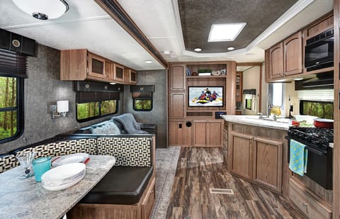DG's 2018 Shasta Revere with Bunkhouse Towable trailer in Lacombe