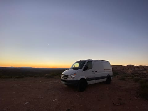 Patience the Battlewagon Campervan in Cayucos