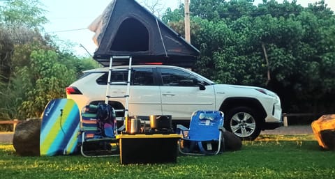 Toyota AWD RAV4 Hybrid 43MPG!! with RoofNest Camper Top Campervan in Wailuku