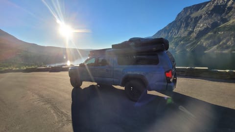 Sunrise at Glacier NP