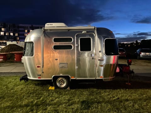 16’ Bambi travel trailer from Airstream Safari. 