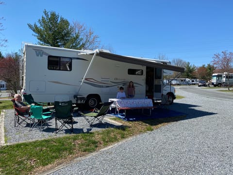 Camping in April outside Washington DC
