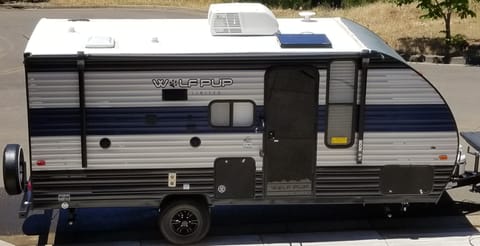 Solar panels on roof top