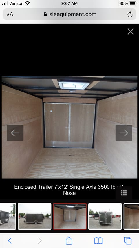 2020  enclosed utility trailer Tráiler remolcable in Suffolk