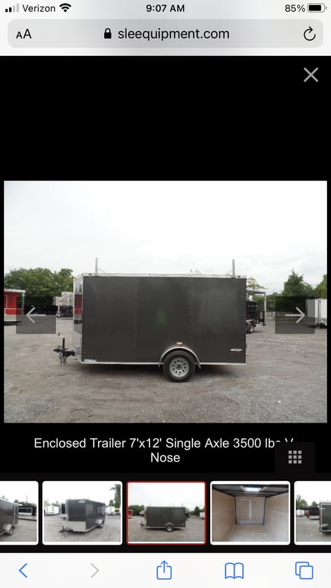 2020  enclosed utility trailer Ziehbarer Anhänger in Suffolk