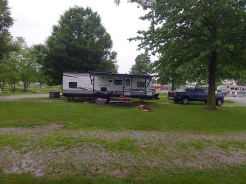 First camping trip for this rig at Little Farm on the River RV in Rising Sun, Indiana.