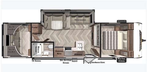 Great rental for Couples/Girls Getaway/Family - 2022 Forest River -Wildwood Towable trailer in Mason