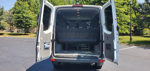 Snow White: 2016 12-psgr MB Sprinter 2500 Diesel BlueTec Drivable vehicle in Asheville