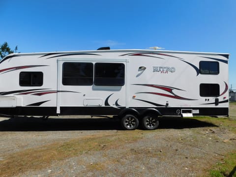Taloollah the  Tantalizing Toy Hauler - 2014 Forest River Nitro Towable trailer in Parksville