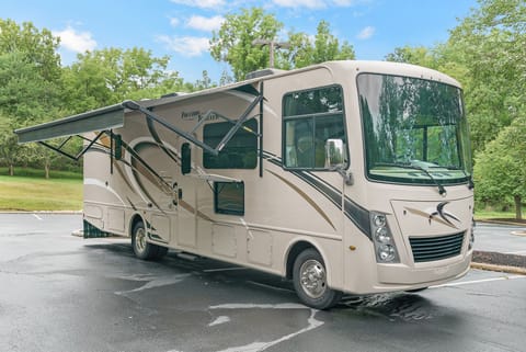 Travel in style with RV Goldie!