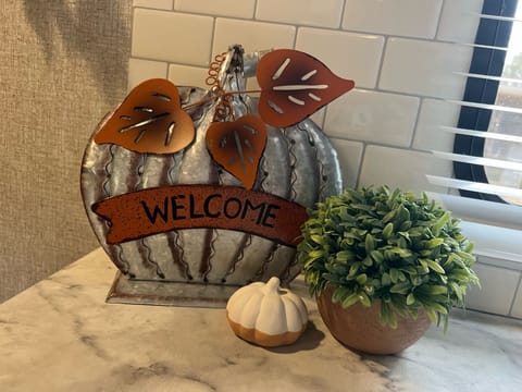 Coming in the fall? Our little pumpkins and fall signs will give the camper all the harvest festive feels.