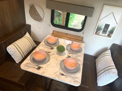 we want to make your camper trip as simple as possible! We have included we could think of to make your meals easy peasy.