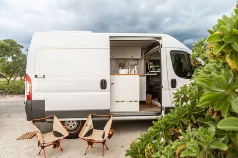 Set up with our beach essentials and have a view of the water right out your kitchen/bathroom/bedroom window ;)