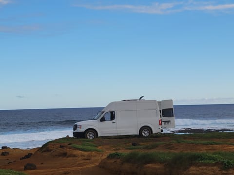 Vantastic Tiny Beach House on Wheels Campervan in Kalaoa