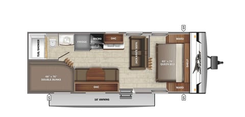 2022 Jayco Jay Flight SLX 8 264BH, SLEEPS 9 Remorque tractable in Whitby