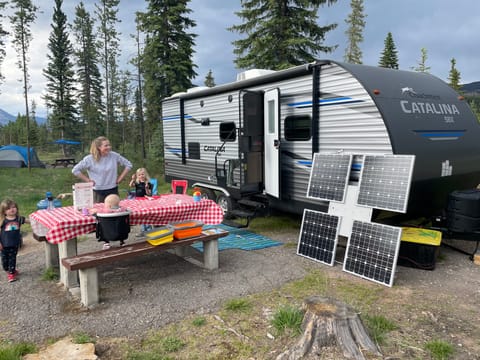 Check out our solar storage system for off-grid living!