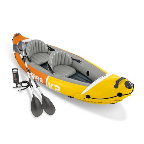 Inflatable 2 person kayak with paddles and life jackets $50 per trip.