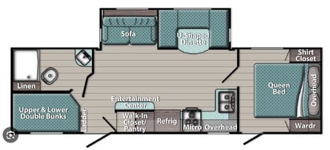 Amy's Gulf Stream Innsbruck Bunkhouse Towable trailer in Bryant