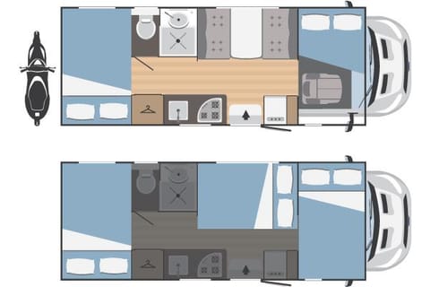 Day & Night Layout