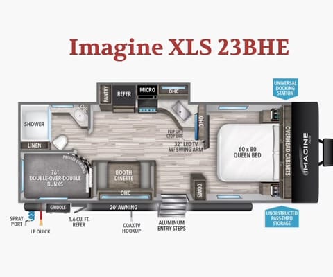 1 2020 Grand Design Imagine XLS Towable trailer in Nipomo