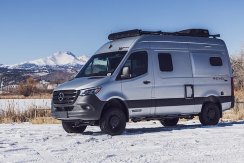 Luna Rover at the Rocky Mountain foothills.  Luna is located just 45 minutes from the gateway of the Rocky Mountain National Park.