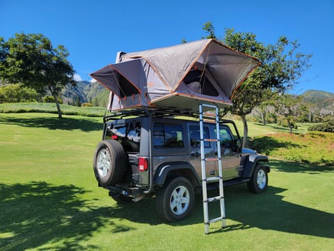 Easy Camping Maui Located in Kahului - Jeep Wrangler, Roofnest Condor XL, 4x4 Vehicle, Camping, Recreation, and Snorkel Gear Rental 