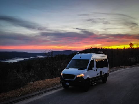 Having everything you need on wheels allows you to stop and take in those sunsets wherever you may be.