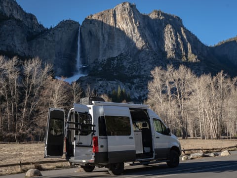 Experiencing Yosemite with a class b RV is a truly unique experience!