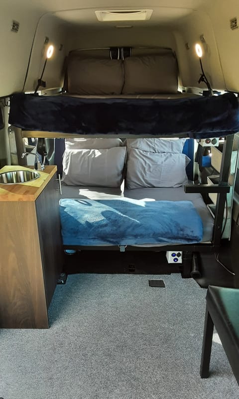 Large (Built in Heater)(Sleeps 4-5) - Interior Height 6' 5" Campervan in Superior