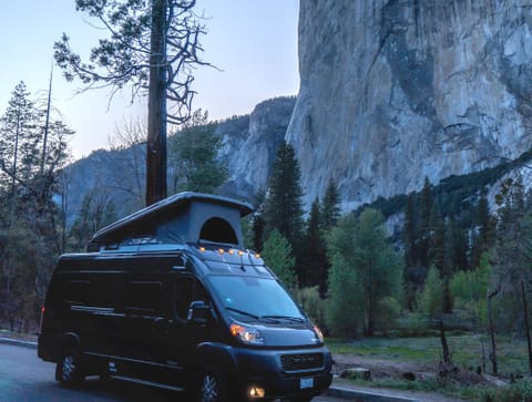 The Winnebago Solis in Yosemite - such a great rig for the park!