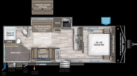 2022 Grand Design Bunkhouse Travel Trailer Towable trailer in Mansfield